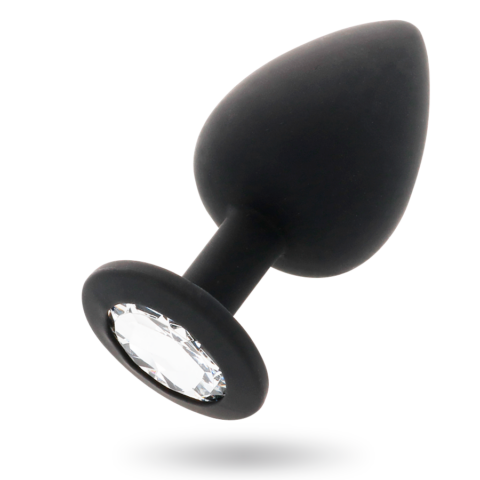 Plug anal shelki M noir — INTENSE