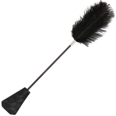Fouet plume damour noir 56 CM — DARKNESS