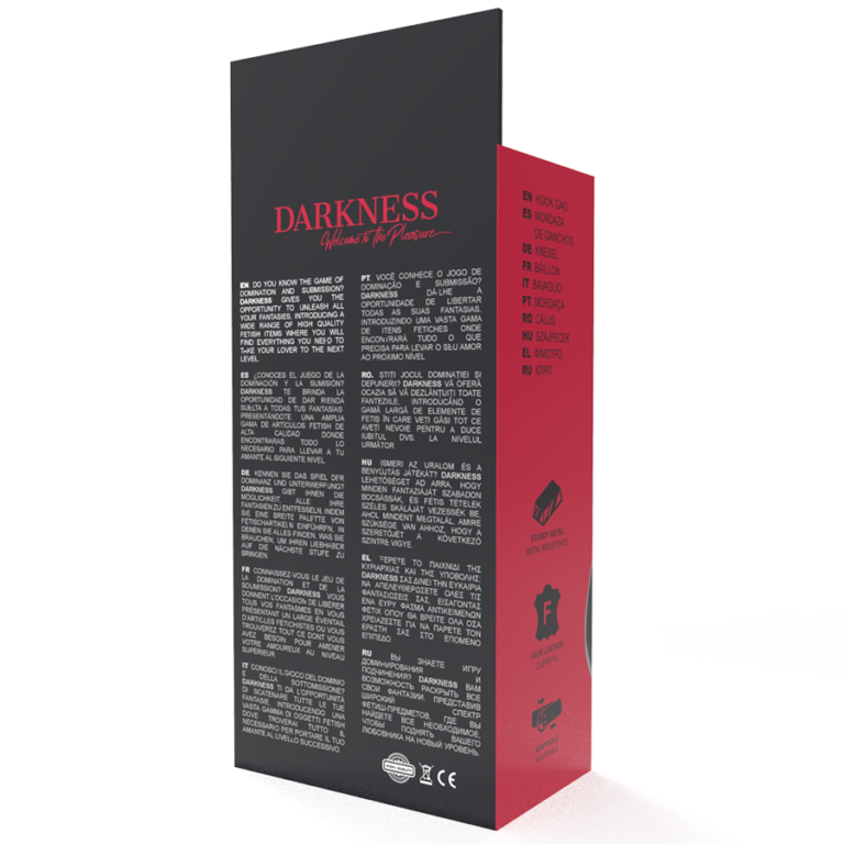 GAG avec crochet noir — DARKNESS, vue 5