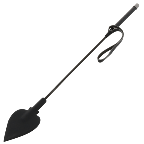 Fouet en silicone noir 60CM — DARKNESS