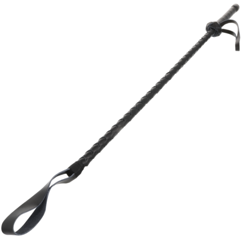 Fouet bdsm fétichiste en cuir 60CM — DARKNESS