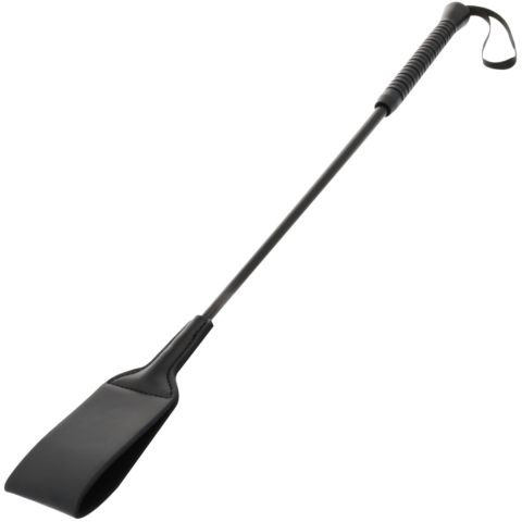 Fouet bdsm large noir fétichiste — DARKNESS