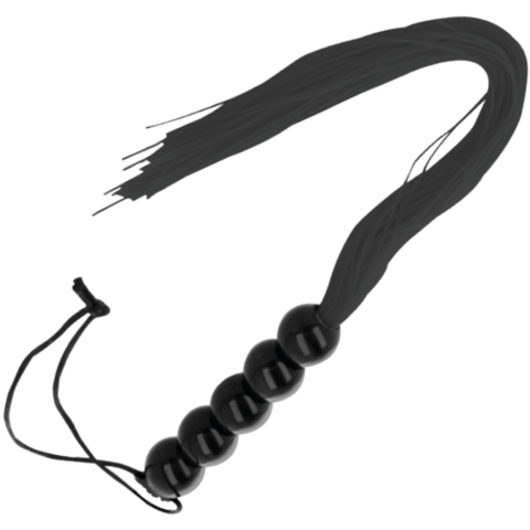Fouet de bondage FIN noir — DARKNESS