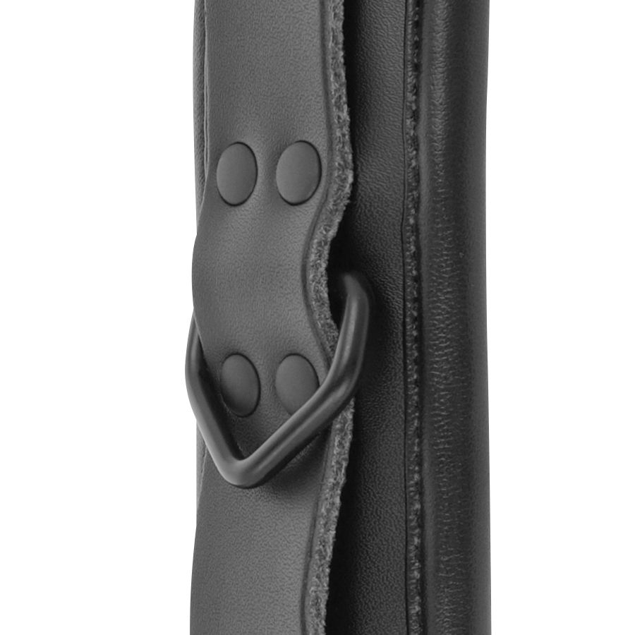 Menottes réglables en cuir noir — DARKNESS, vue 5