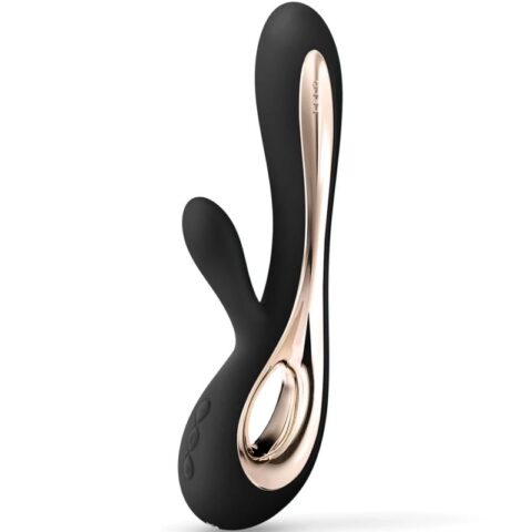 Vibrateur soraya 2 lapin noir — LELO