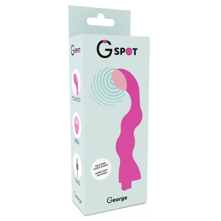 George g-spot vibrateur gomme rose — G-SPOT, vue 5