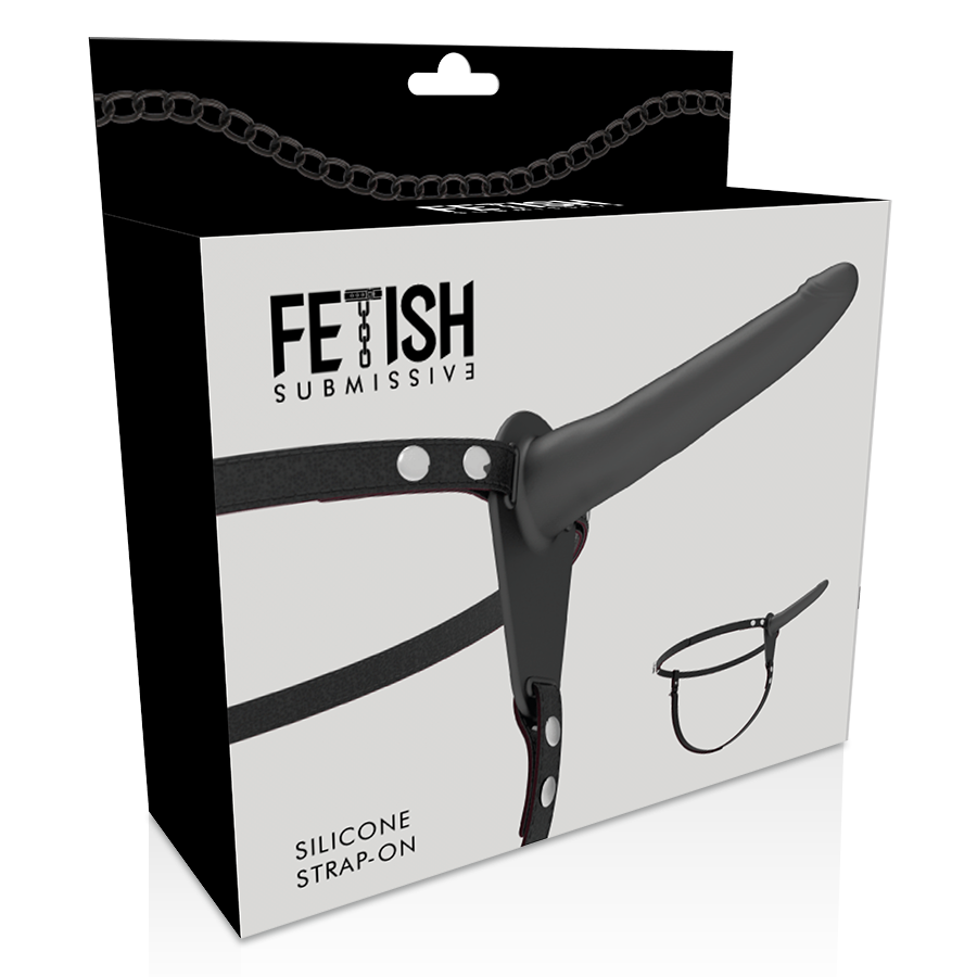 Silicone noir 15 CM — FETISH SUBMISSIVE HARNESS, vue 5