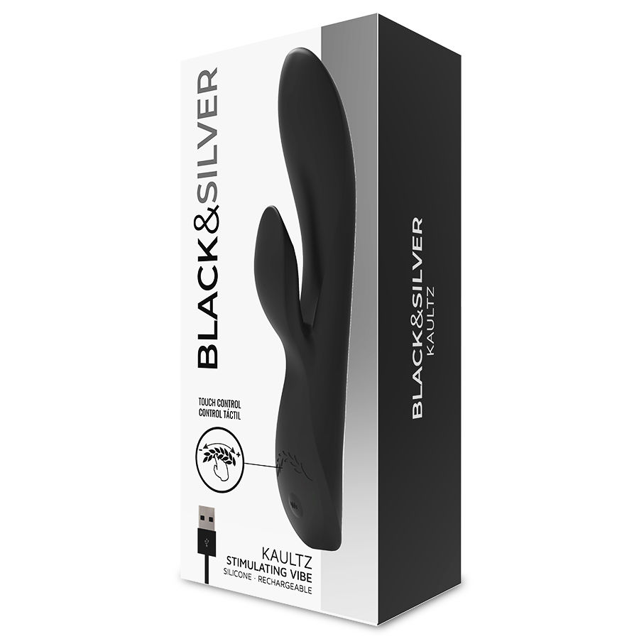 Vibrateur kaultz touch control — BLACK&SILVER, vue 9