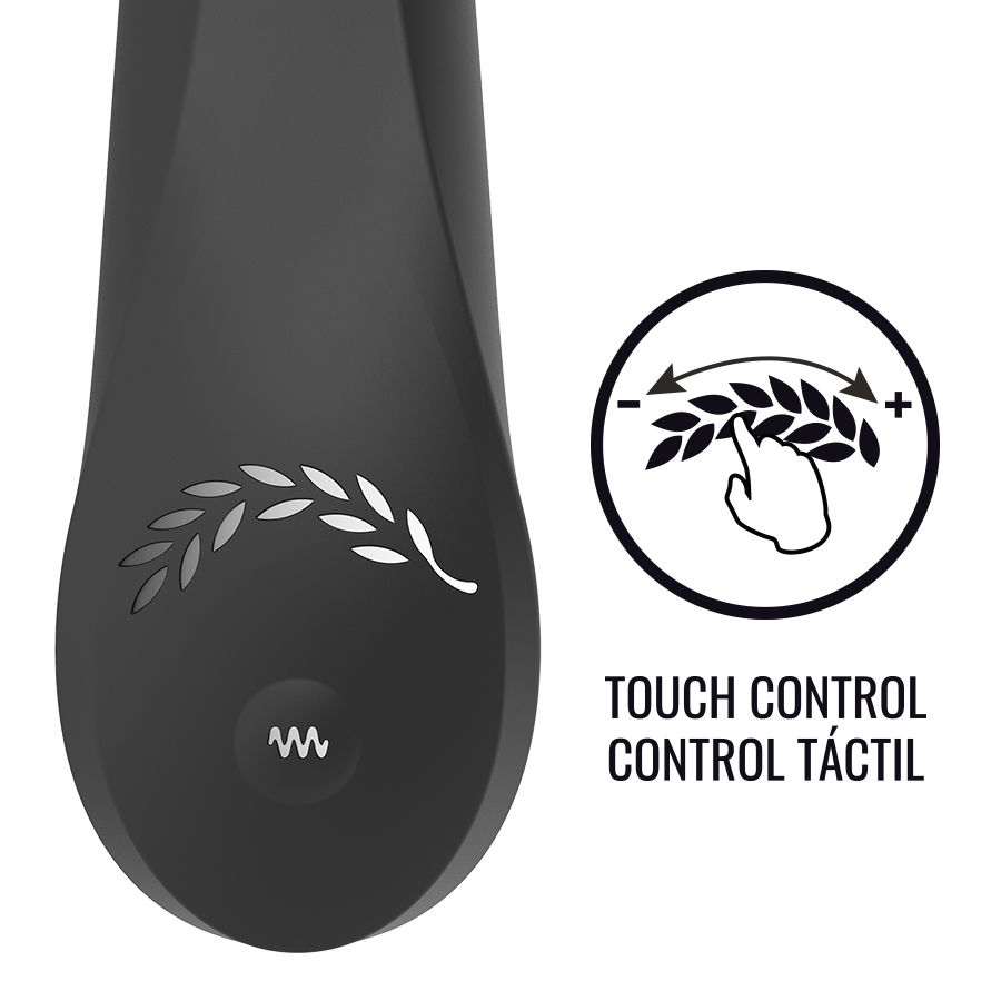 Vibrateur kaultz touch control — BLACK&SILVER, vue 4