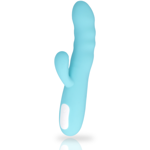 Vibrateur rotatif eiffel turquoise bleu