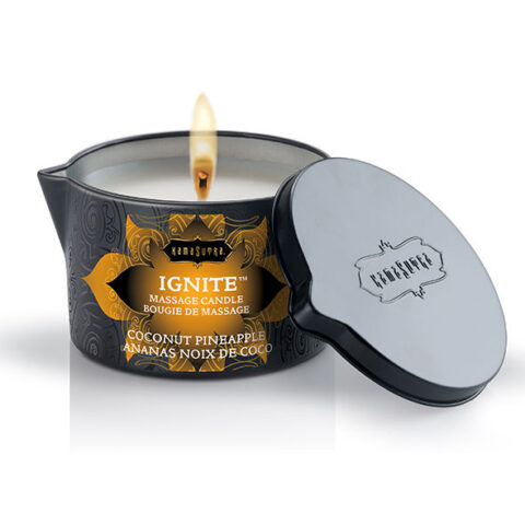 Bougie de massage coco et ananas 170GR