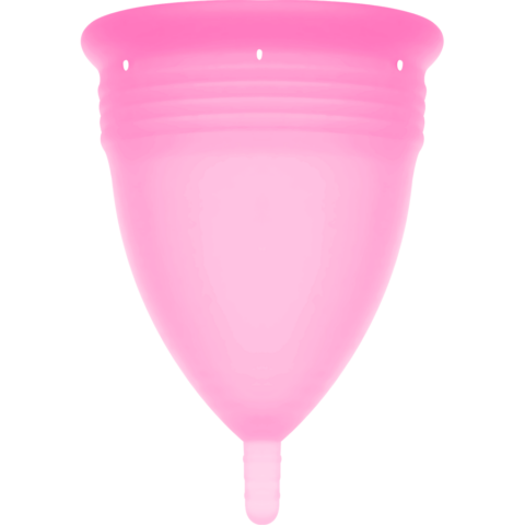 Coupe menstruelle en silicone FDA rose - taille S