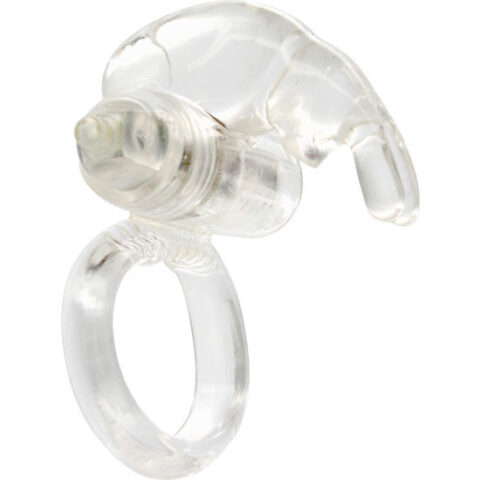 Anneau vibrateur en silicone transparent — SEVEN CREATIONS