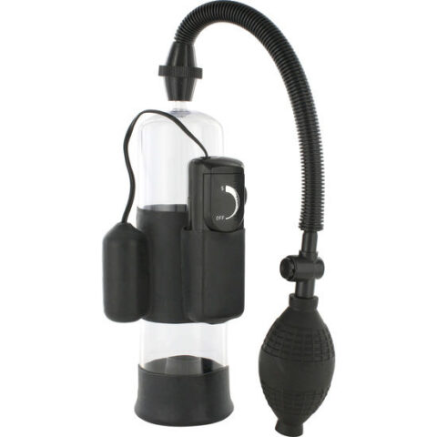 Pompe érection pour le pénis avec vibrateur