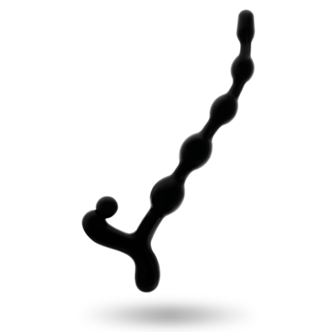 Balles anal 22 CM noir — ADDICTED TOYS