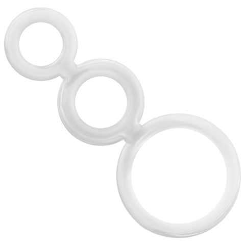 Ensemble danneau pour pénis transparent — ADDICTED TOYS