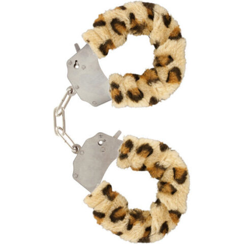 Manchettes furry FUN bondage léopard — TOYJOY