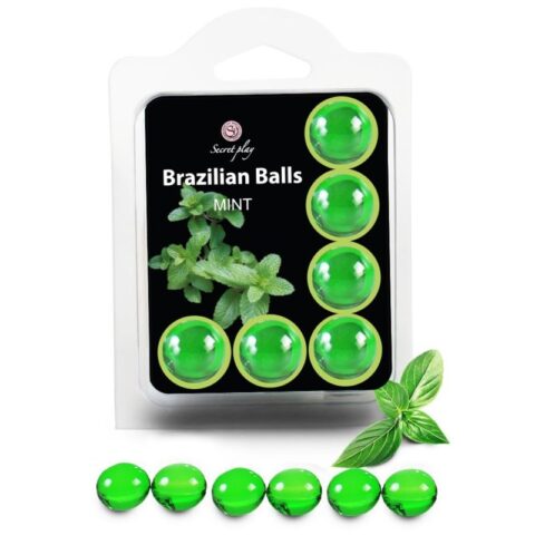 Set 6 balles brésiliennes superbe — SECRETPLAY
