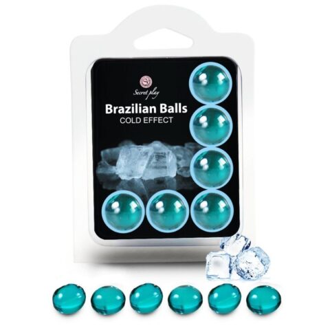 Set 6 balles brésiliennes effet froid — SECRETPLAY