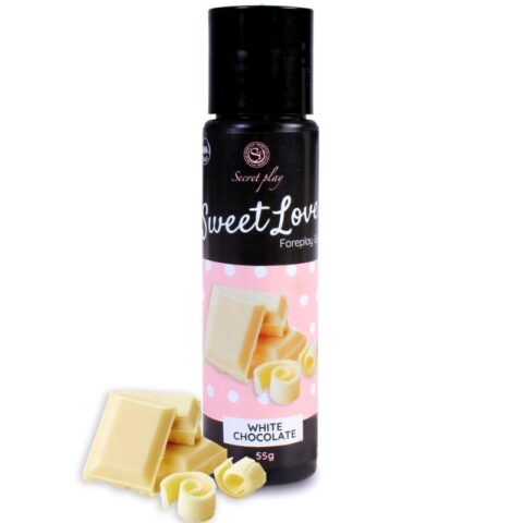 Gel sweet love chocolat blanc 60 ML — SECRETPLAY