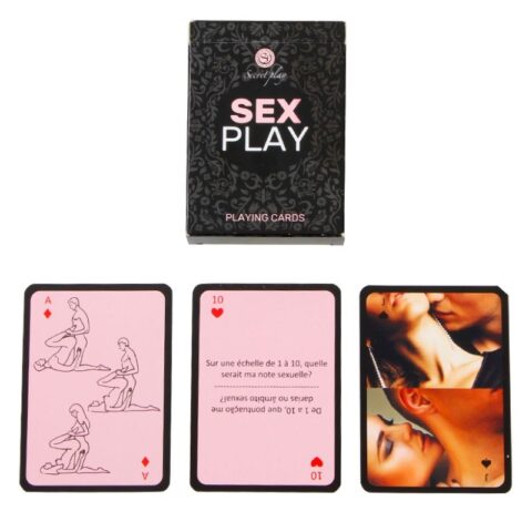 Cartes à jouer SEX play (fr/pt) — SECRETPLAY