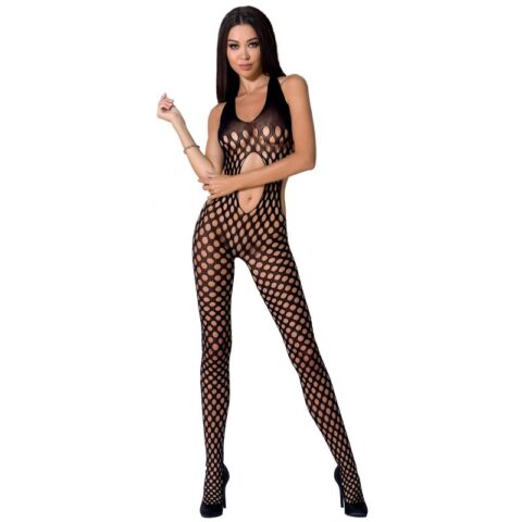 Femme BS065 bodystocking noir taille unique — PASSION