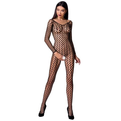 Femme BS068 bodystocking noir taille unique — PASSION