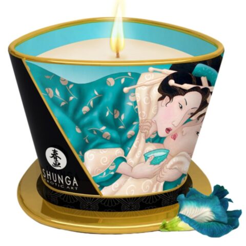 Bougie de massage fleurs des îles 170 ML — SHUNGA