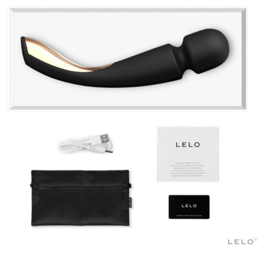 Smart wand 2 noir — LELO, vue 2