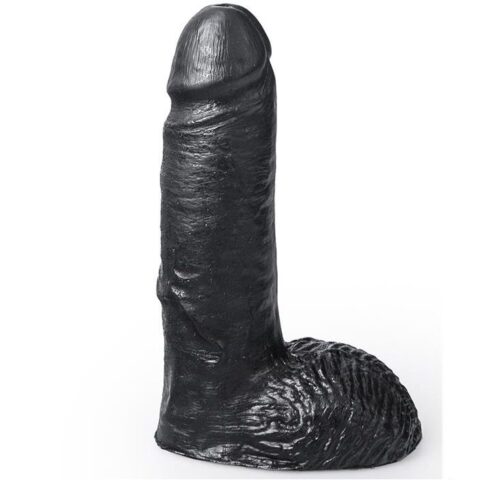 Gode réaliste couleur noir cesar 19 CM
