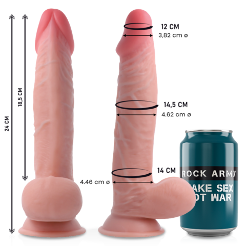 Sherman rockarmy double densité 24 CM -O- 4.62 CM — ROCKARMY