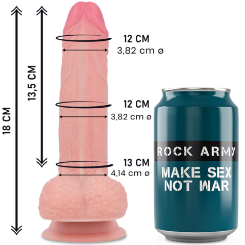 Silicone liquide premium mustang réaliste 18 CM -O- 4.14 CM — ROCKARMY
