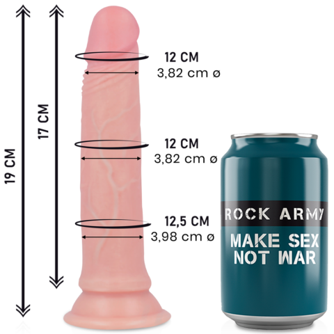 Liquide silicone premium avenger realistic 19 CM -O- 3.98 CM — ROCKARMY