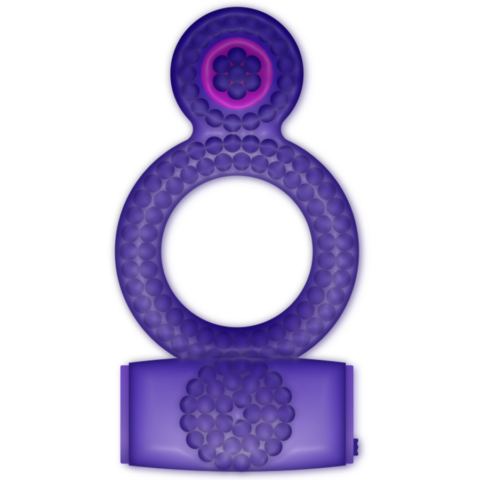 Bague lilas double plaisir