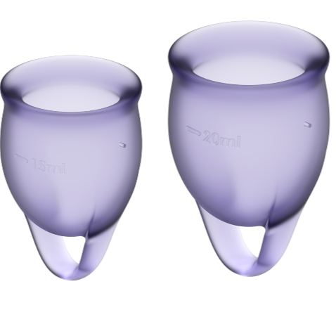 Coupe menstruelle feel confident violet 15 + 20 ML
