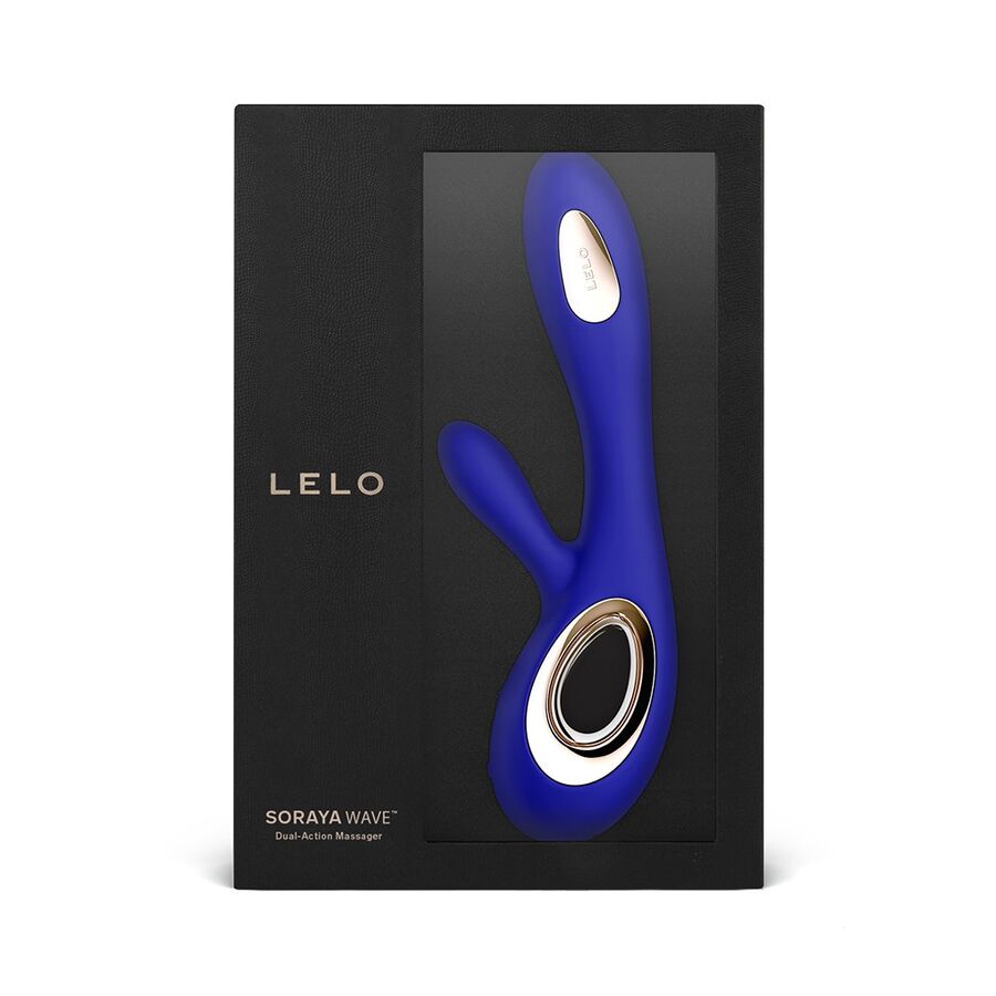 Soraya wave vibrateur rabbit bleu nuit — LELO, vue 4
