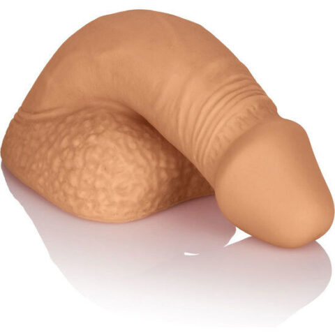 Emballage silicone pénis 12.75 CM caramel — CALEXOTICS