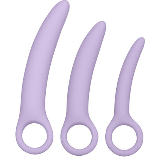 DR laura berman alena ensemble de 3 dilateurs en silicone — CALEXOTICS