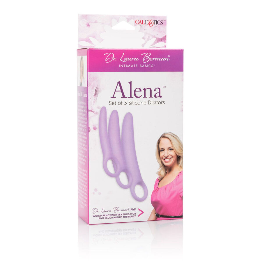 DR laura berman alena ensemble de 3 dilateurs en silicone — CALEXOTICS, vue 2