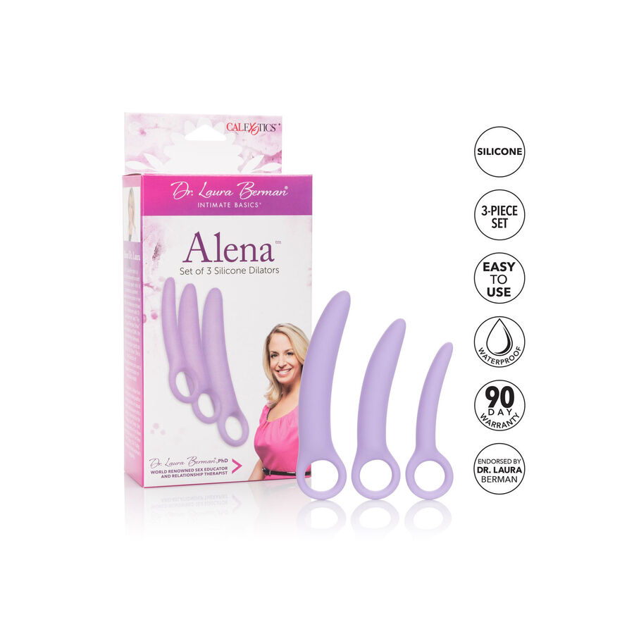 DR laura berman alena ensemble de 3 dilateurs en silicone — CALEXOTICS, vue 4