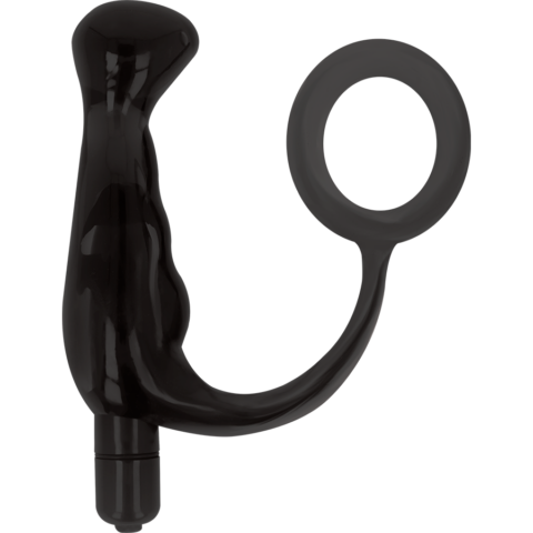 Vibrateur prost tico noir 10 CM — ADDICTED TOYS