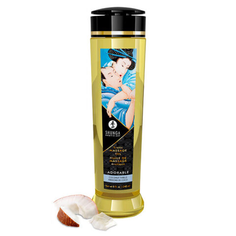 Adorable huile de massage érotique 240 ML