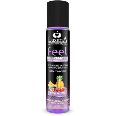 Luxuria feel lubrifiant base d'eau tutti fruti 60 ML — INTIMATELINE