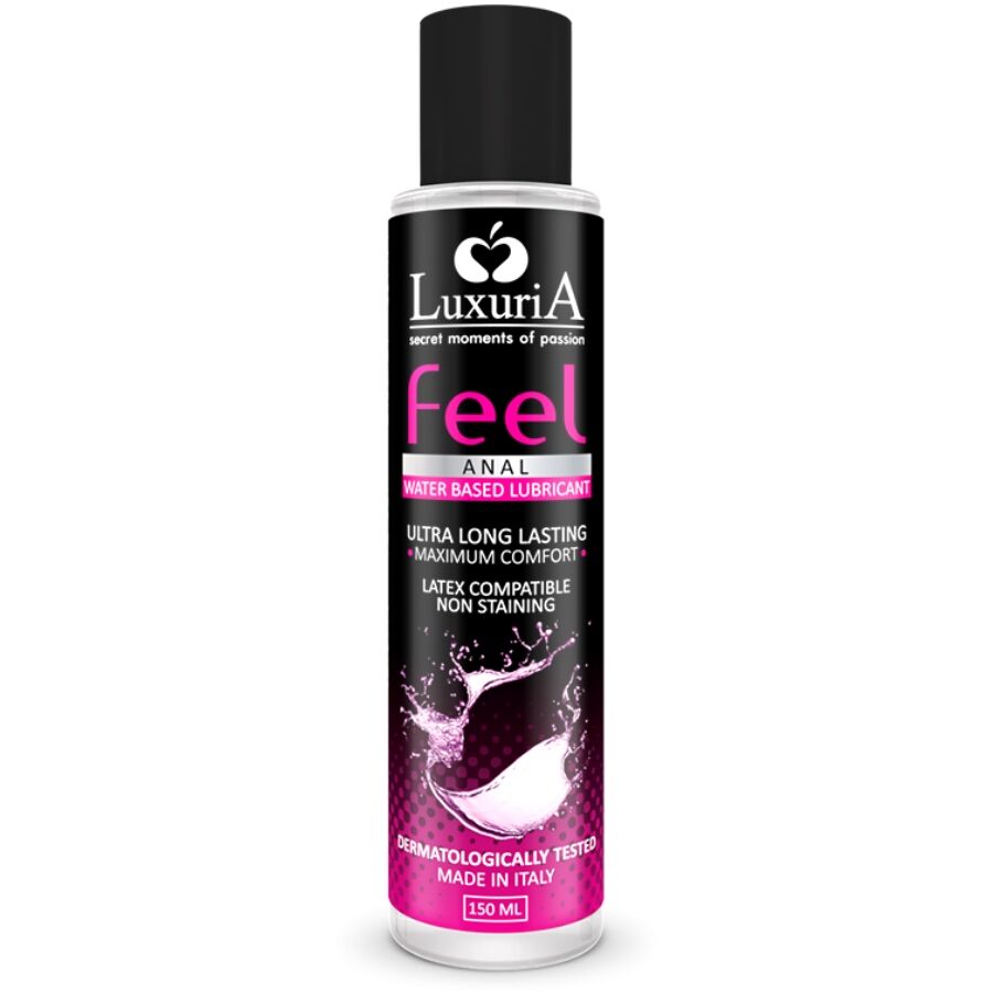 Luxuria lubrifiant anal base d'eau feel 150 ML — INTIMATELINE