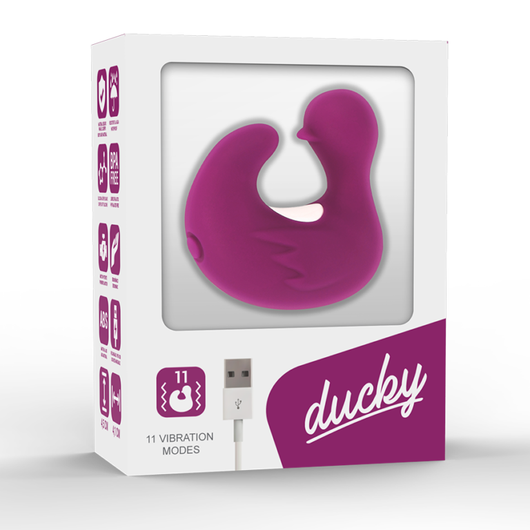 Dé à dés à canard rechargeable en silicone stimulant duckymania — COVERME, vue 7