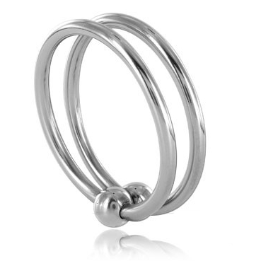 Anneau double acier metal DUR 30MM — METAL HARD