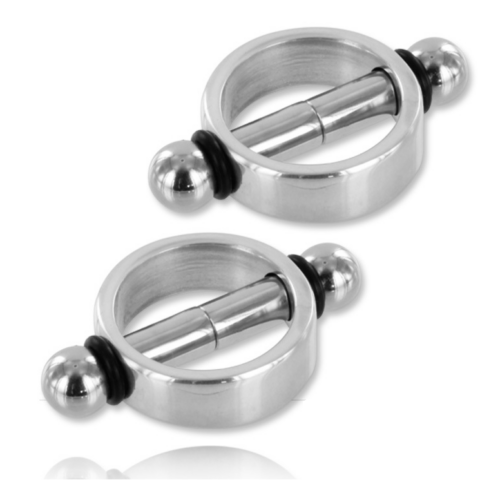 Pinces tétons magnétiques durs en métal paire — METAL HARD