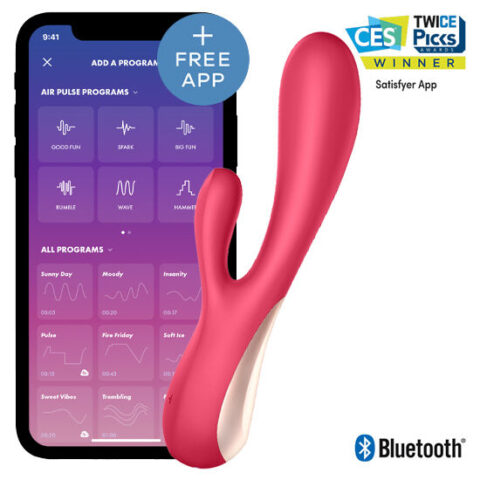 Mono flex rouge avec application — SATISFYER