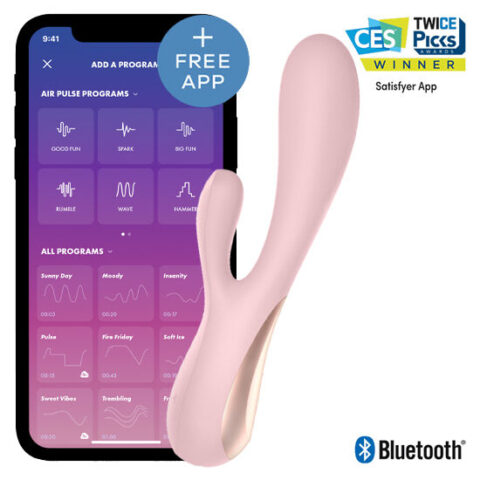 Mono flex rose avec application — SATISFYER