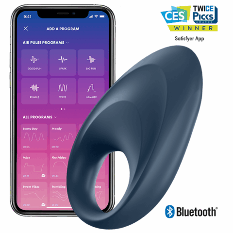 Application de vibrateur un anneau mighty — SATISFYER